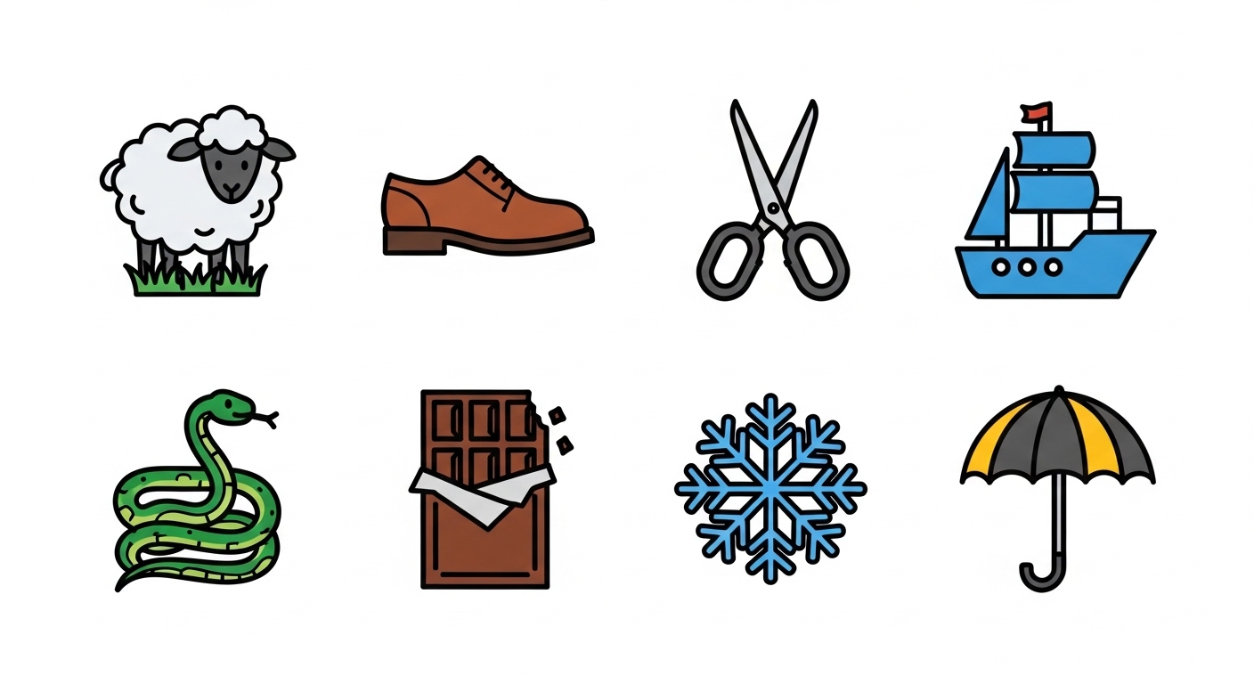 Bildkarten für Lautübungen